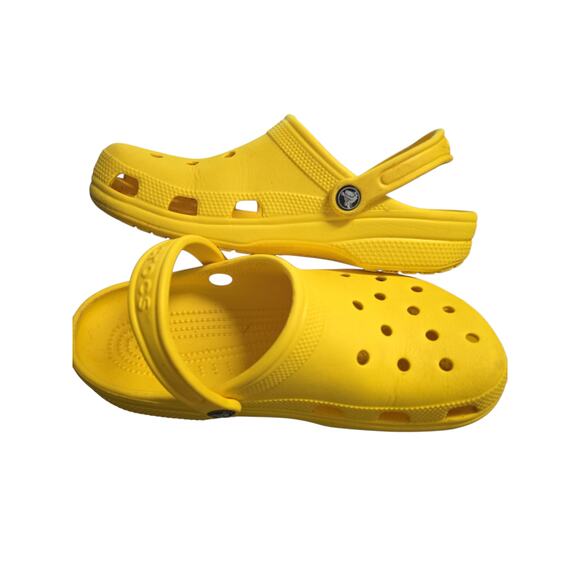 Crocs Classic Clogs in vibrant yellow - Picture 1 of 7